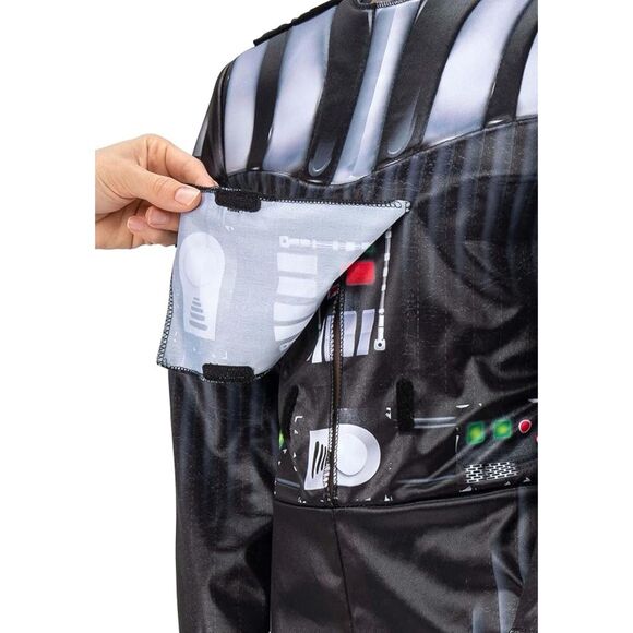 ⚫️ Jazwares STAR WARS Darth Vader Adaptive Costume Size S Child S 4-7 NEW - Picture 4 of 12